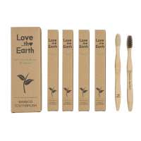 100% Biodegradable Bamboo Toothbrush Hotel Toothbrush